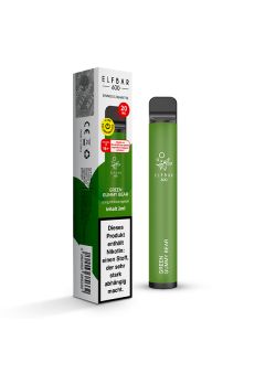 Elf Bar- 600 Green Gummy Bear 20 mg/ml Disposable (10er Paket)